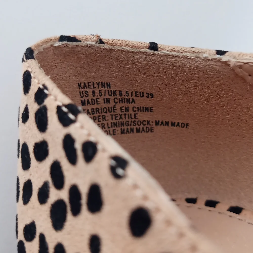 KAELLYN ANIMAL PRINT FLATS - Picture 5 of 5